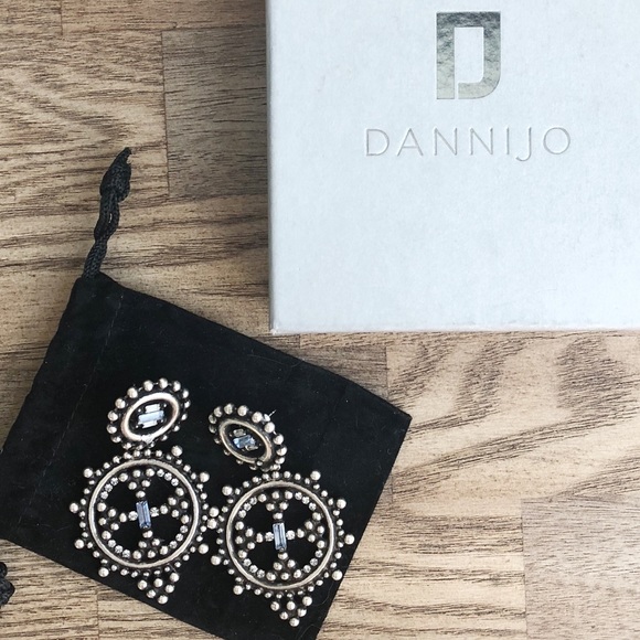 DANNIJO Jewelry - dannijo • earrings (blue/silver)